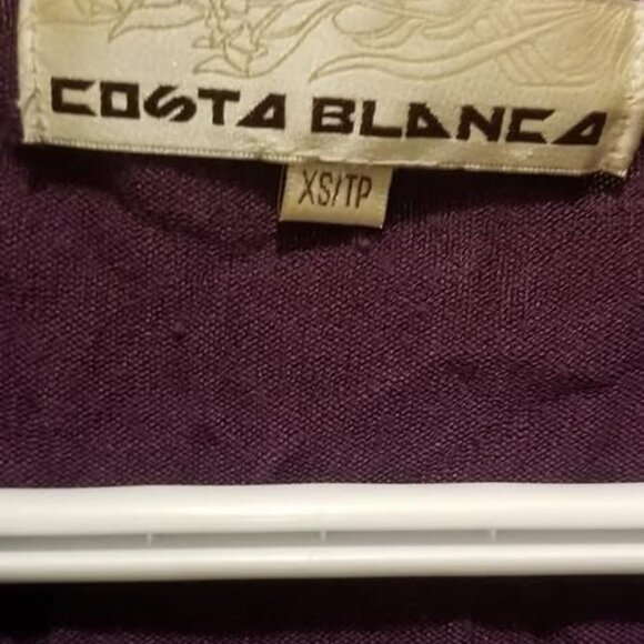 Purple TShirt Cardigan - Picture 2 of 3